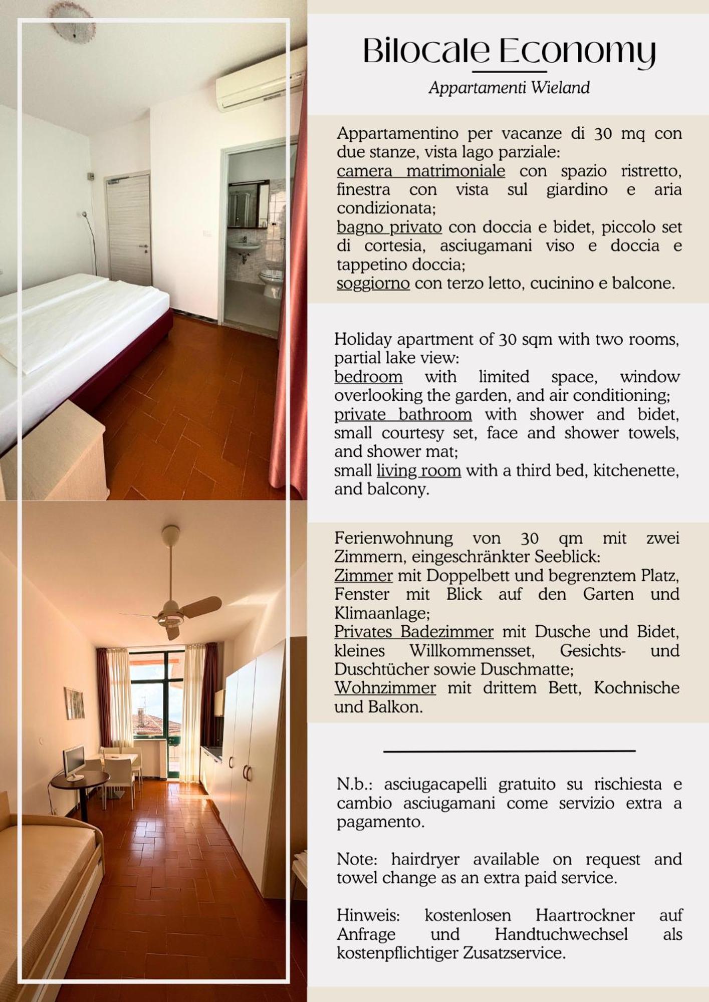 Residence Wieland Torri Del Benaco Rom bilde